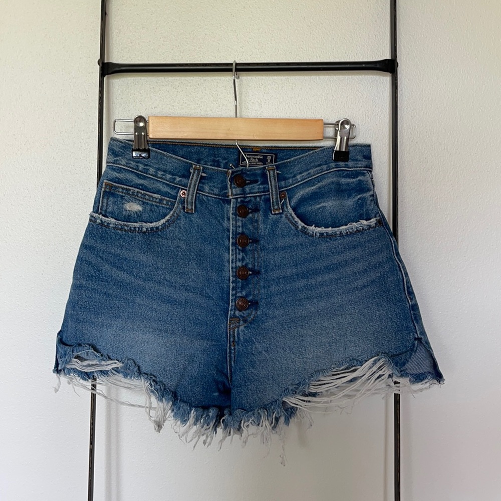 Abercrombie High Rise Shorts